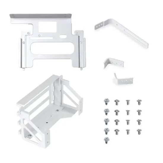 Lian Li O11D Evo Upright Gpu Kit For Gpu - Bracket Only ( Compatible With 40 Series Gpu) - White